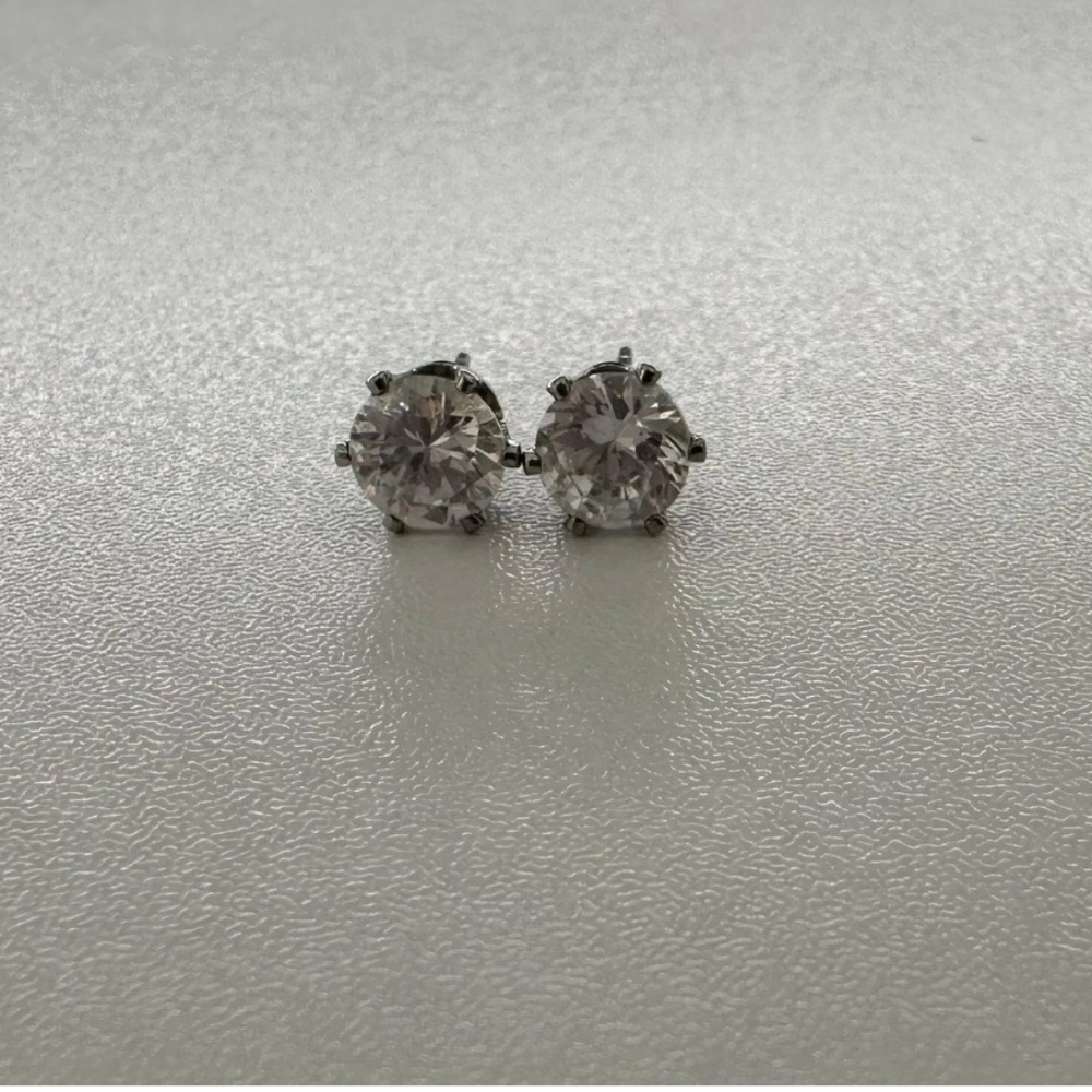 Macy’s Silver Stud Earrings